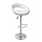 Barstol Crosby - Vit/Krom, 0 kr / st