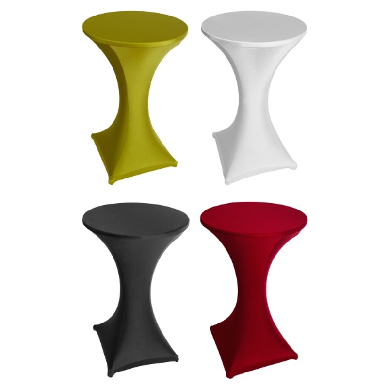 Ståbord 70 cm med stretchtyg