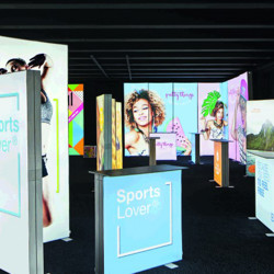 Ljusvägg Leds GO i olika storlekar