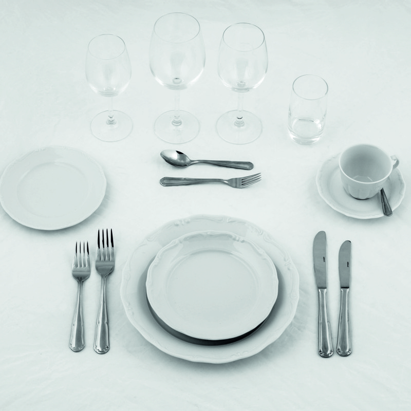 CLASSIC Dukning 3 rätter