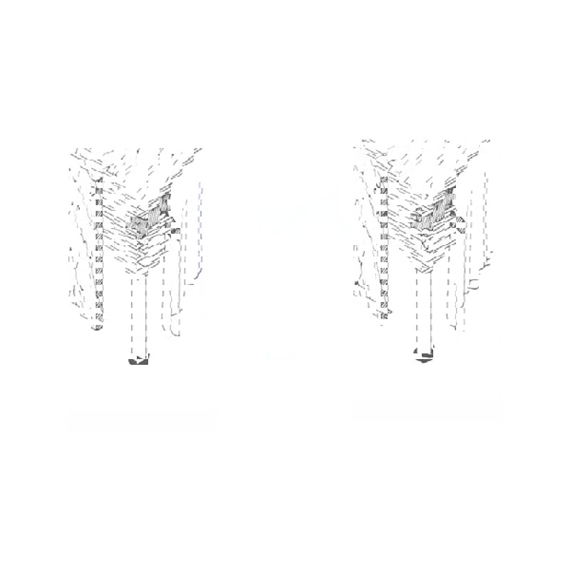 Scenkappa i Svart Molton