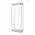 Vitrinskåp / Glasmonter - Vitrinskåp, låsbart, 40x80cm höjd 200cm, alufärgat, 0 kr / st
